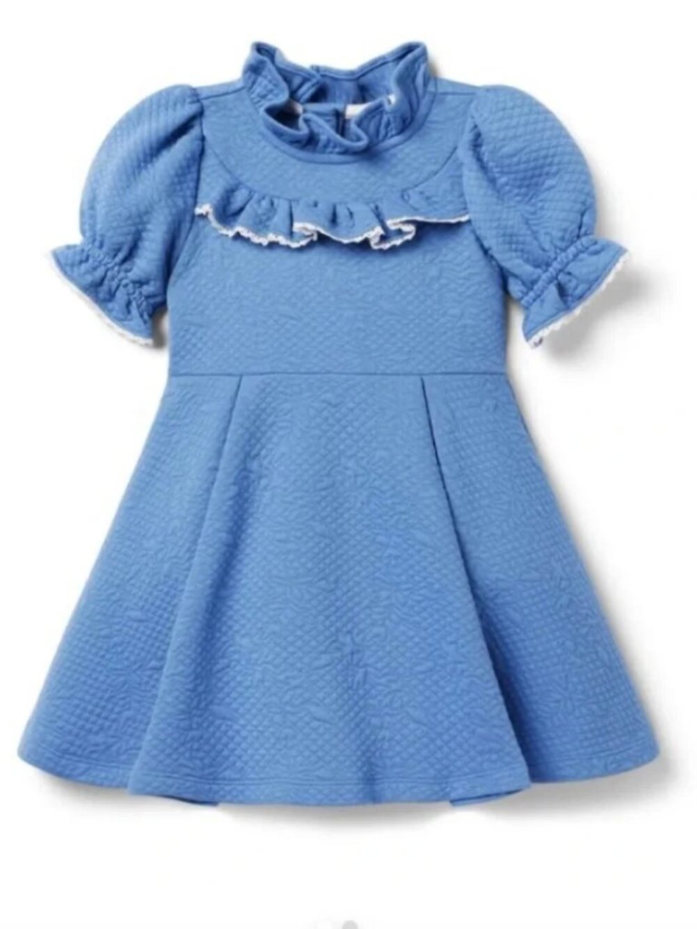 Janie and Jack Ruffle Jacquard Dress